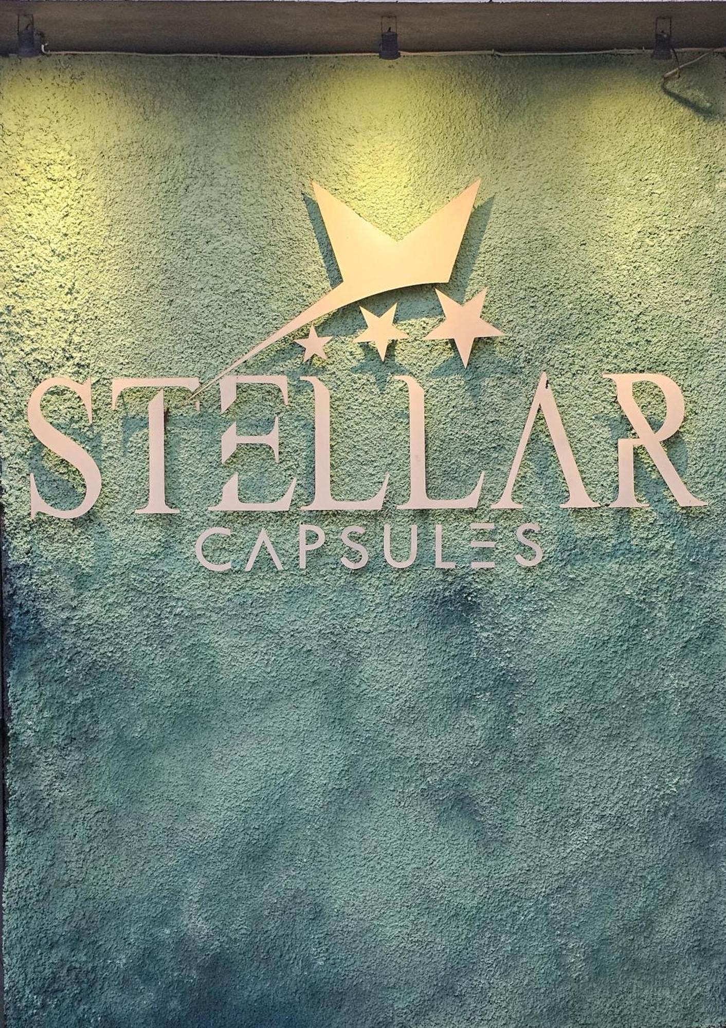 Hostel Stellar Capsules Seminyak Exteriér fotografie Stellar Capsules logo